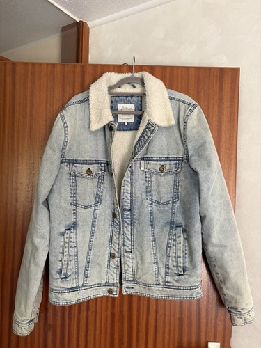 Jeans jacke mit fell - mit, s