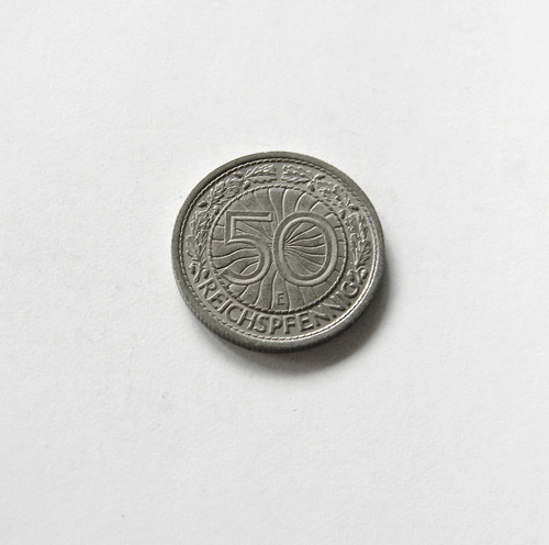 Weimar reichspfennig 1932 - weimar:, 50