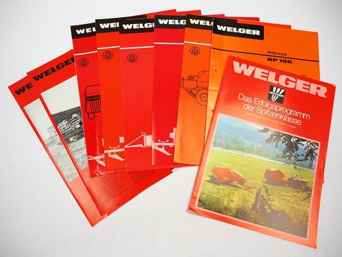 Original prospekt welger - original,