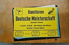 Plakat Kunstturnen Deutche