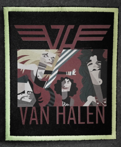 Van halen aufnäher - van,
