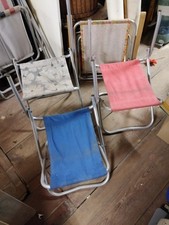 3 x DDR Campingstuhl die Kleinen 70er vintage