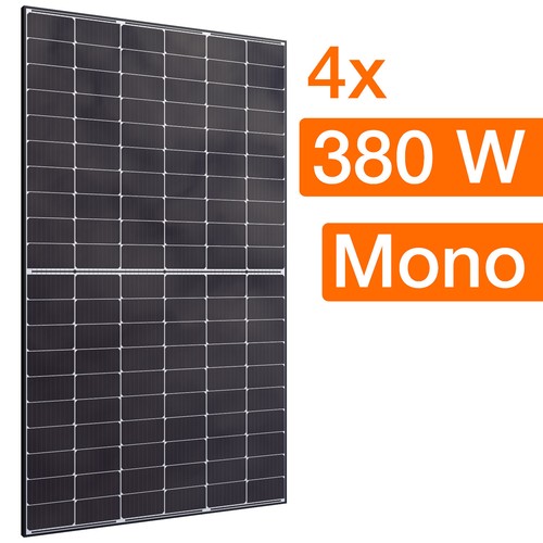 4er set 380 pv - 380, pv-modul