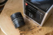 Leica 28mm F2 Summicron ASPH v2 #11725 in Matt Black (neueste Version)