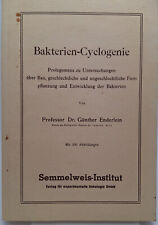 Günther Enderlein Bakterien-Cyclogenie 2. Auflage 1981 - guter Zustand