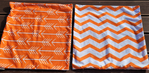 Kissenhüllen 50x50 orange - 2,