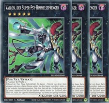 yugioh 3x Vallon, der