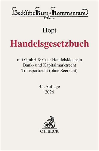 Handelsgesetzbuch hgb klaus - hgb,