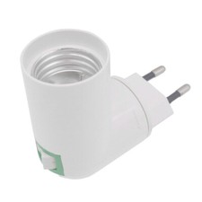 1x E27 Sockeladapter mit