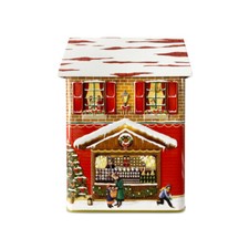 Keksdose Gebäckdose Blechdose Stadthausdose Dose Stadthaus Winter Cookie & Sweet