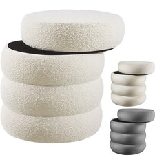 Sitzhocker Pouf rund