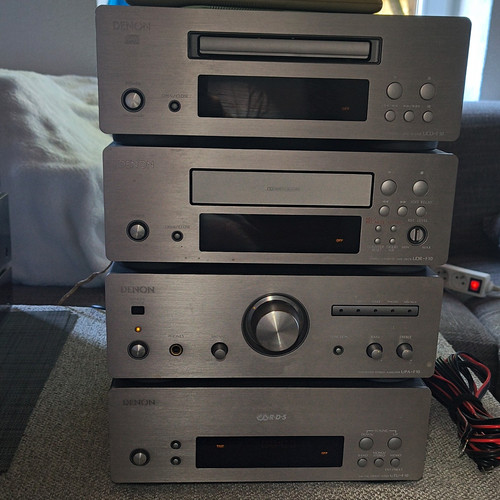 Denon hifi system - denon, hifi-system
