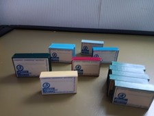 12 alte Pappschachteln @ 2