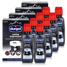 Durgol Swiss Spezial Espresso Entkalker DED 8 Flaschen a 125ml