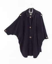 Vintage Lodenfrey Mantel Dunkelblau Cape Trachten 90er Oktoberfest München