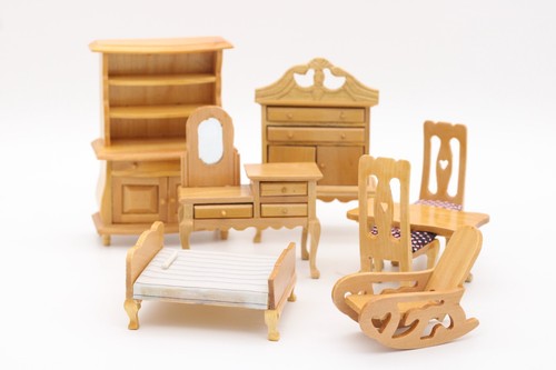 Puppenmöbel schlafzimmer 8er - puppenmöbel,
