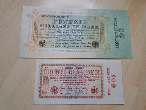 Und 100 milliarden mark - 50,