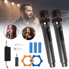 Wireless Mic,Dual Mikrofon