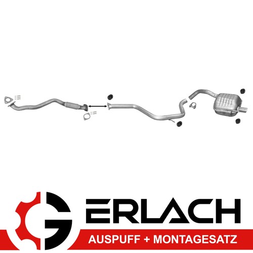 Auspuff hosenrohr für alfa - auspuff+hosenrohr,