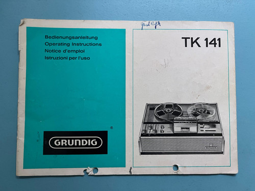 Grundig 141 anleitung - grundig,