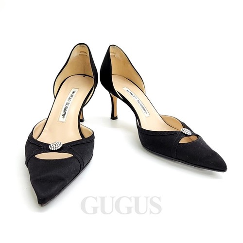 Manolo blahnik satin schuhe - satin,