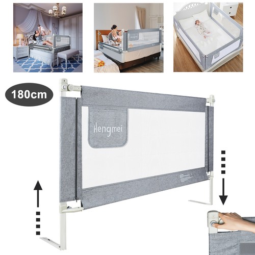180cm bettschutzgitter - 180cm,