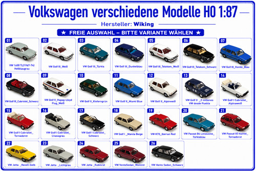 Wiking volkswagen modelle - wiking,