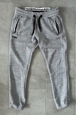 Superdry M70001XP Sweatpants Gr S Grau Hose Sweathose Jogginghose