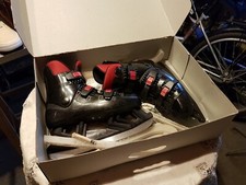 Schlittschuhe Eislaufschuhe Kinder Schuhe Schlittschuhlaufen Größe 37 Schwarz