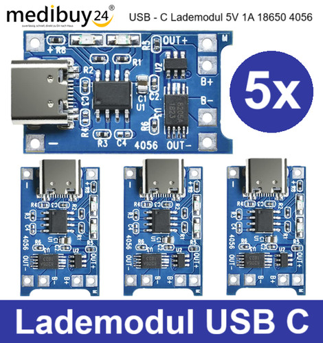 Tp4056 usb 18650 ion - tp4056, l-ion