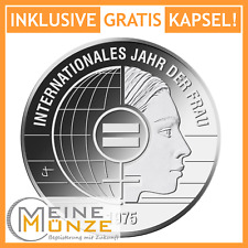 20 Euro Münze 50 JAHRE INTERNATIONALES JAHR DER FRAU Deutschland 2025 Silber