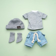 Mädchen Kinder Puppenkleidung Set Stoff Kleidung für 30 cm Puppen