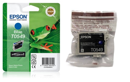Original epson t0549 blau blue - original,