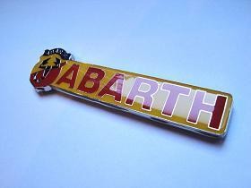 Abarth emblem lang fiat - emblem,