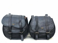 Sattel Motorrad 2 Beutel Leder
