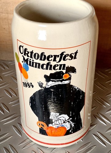 Original oktoberfestkrug 1984 - original,