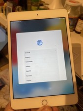 Apple iPad mini 4 Touch Screen A1538 Silber Akkuprobleme 64GB