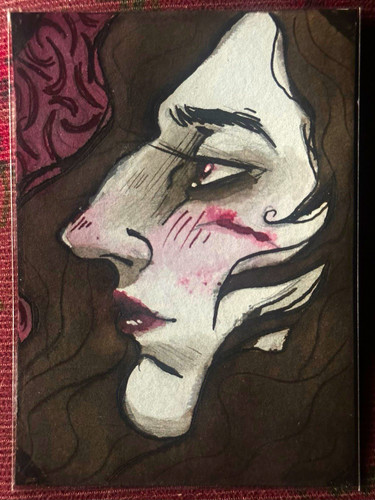 Vampliro illustration tusche - vampliro,