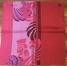 FREY WILLE Pink Red Silk Twill