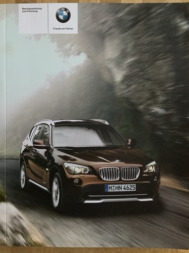 Bordmappe bmw e84 2010 - x,
