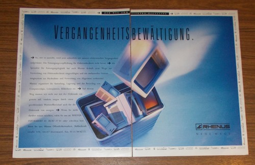 Seltene werbung rhenus - werbung,