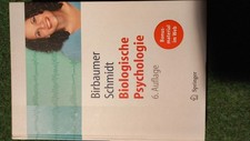 Brinbaumer Schmidt Biologische Psychologie, 6. Auflage