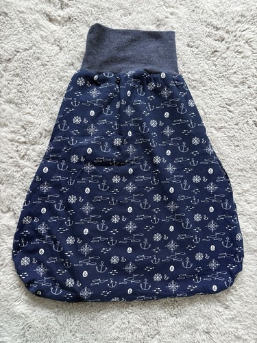 Kinder schlafsack blau muster - schlafsack,,
