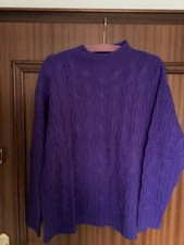 Pullover, Kaschmir, Darling Harbour, Lila, L