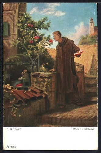 Künstler carl spitzweg - künstler-ak,