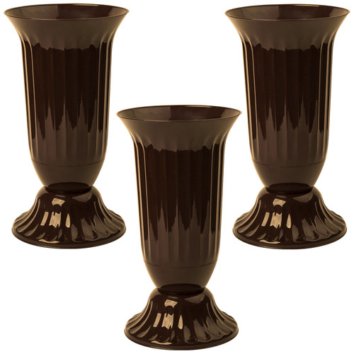 Außen vase garten grab rund - vase,