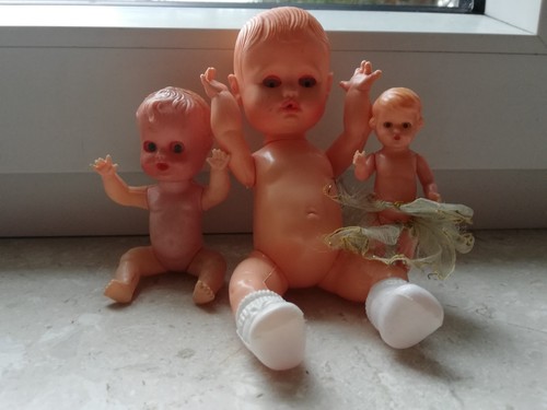 Kleine babypuppen celluloid - 3,