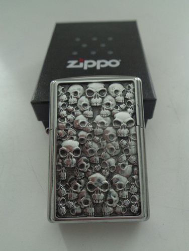 Zippo feuerzeug schädel - zippo, "schädel