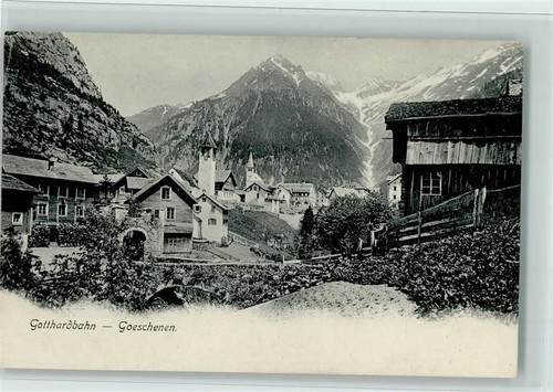 Göschenen gotthardbahn - göschenen,