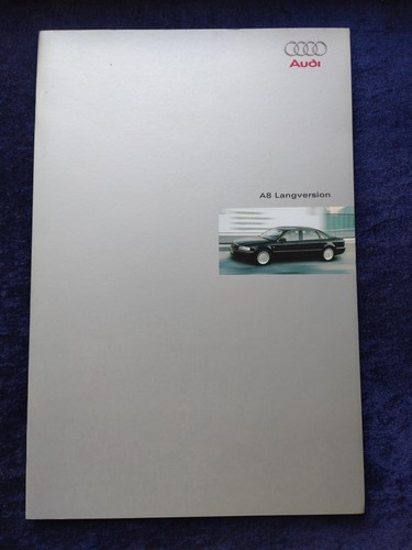 Audi langversion prospekt - a8,